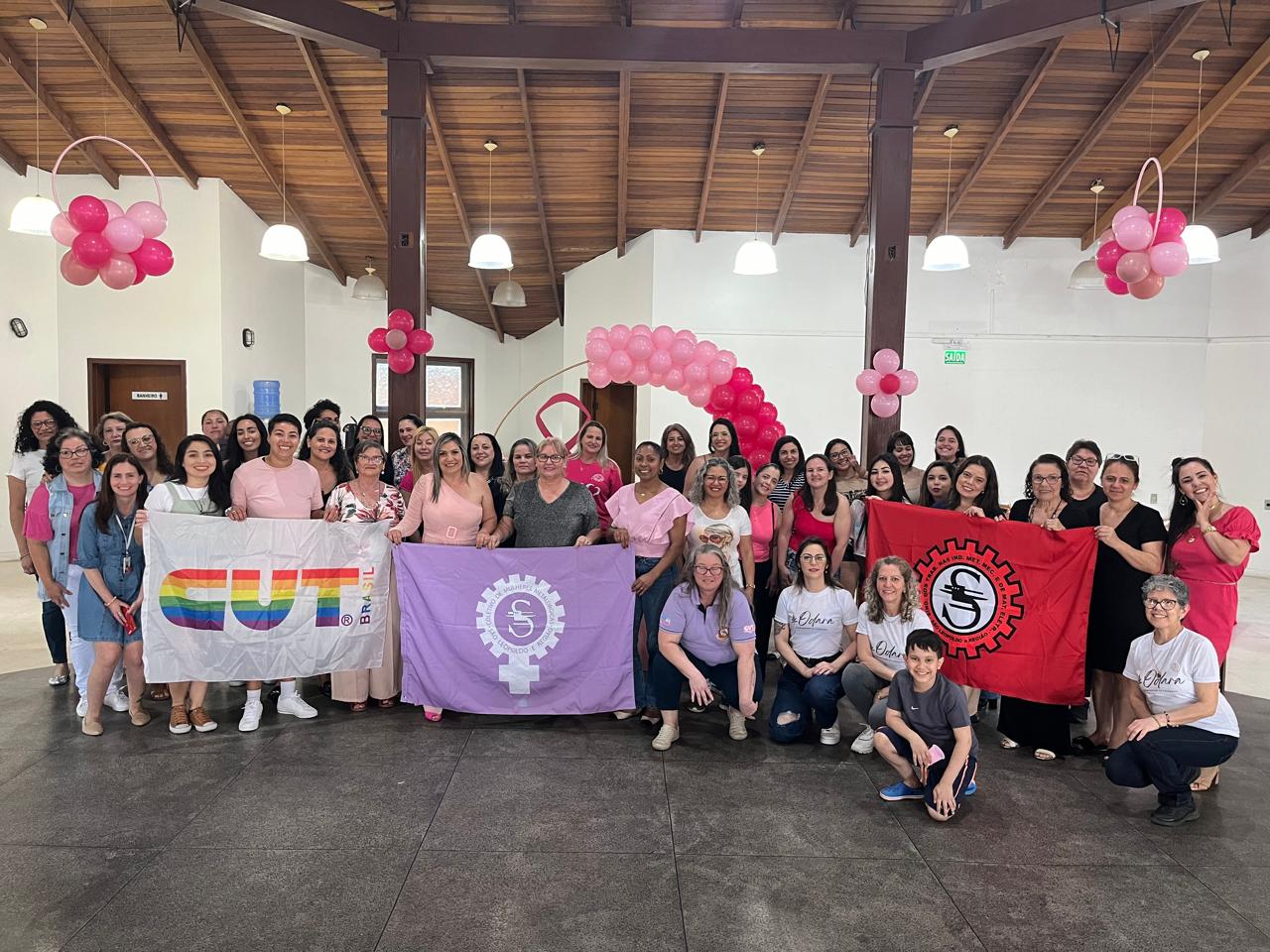 Conscientização e confraternização marcam a 4ª Tarde das Mulheres do STIMMMESL