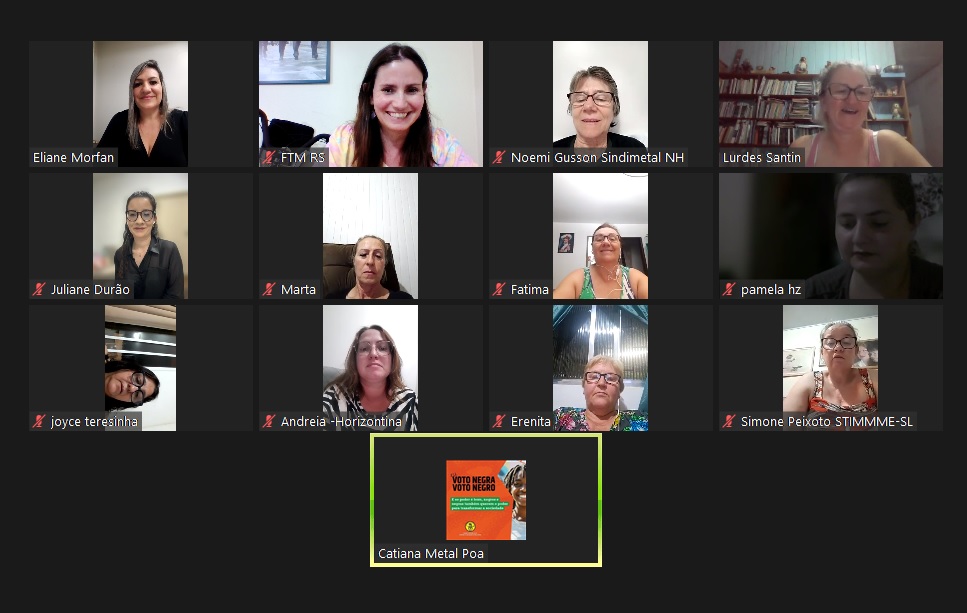 Em reunião do Coletivo Gabi, metalúrgicas compartilham ações do último período