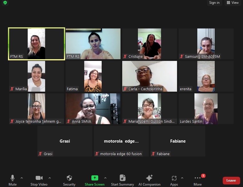 Em reunião do Coletivo Gabi, metalúrgicas planejam o Encontro Estadual