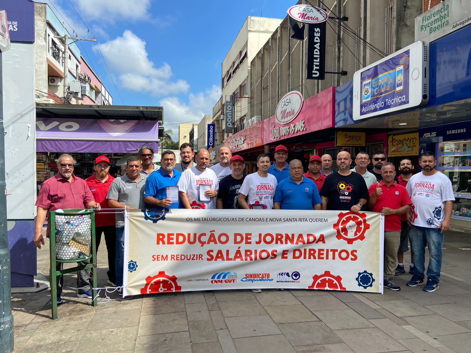 Dia Nacional de Mobilização pelo fim da escala 6X1 e redução da jornada de trabalho sem redução de salário