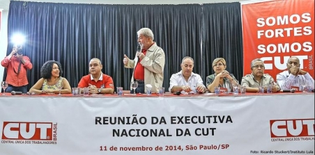 Em reunião na CUT, Lula discute papel do sindicalismo no novo governo de Dilma