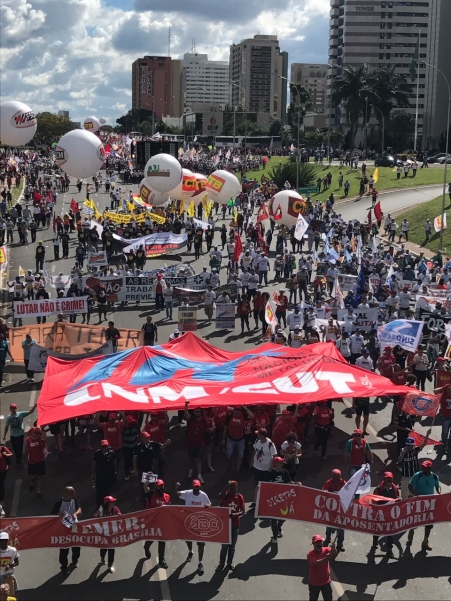 Metalúrgicos do RS participam do #Ocupa Brasília