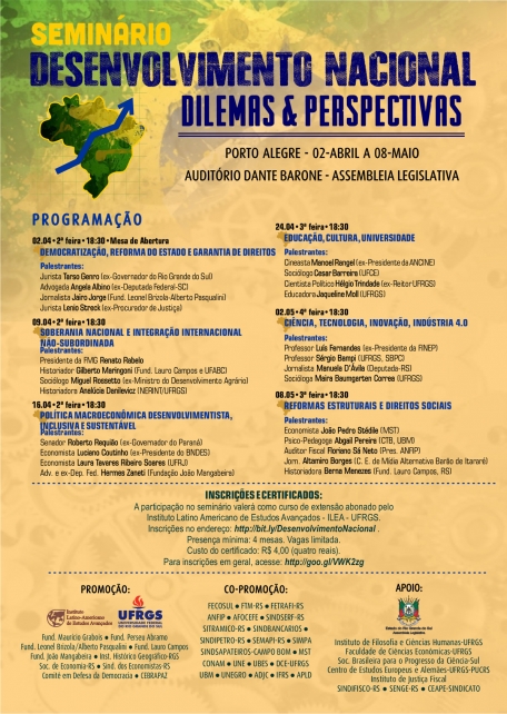 Seminário Desenvolvimento Nacional - Dilemas & Perspectivas