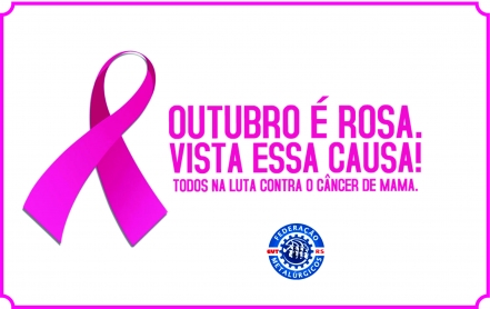 FTM-RS ressalta importância da campanha Outubro Rosa