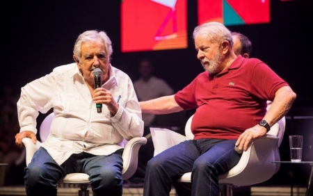 “Estão transformando seres humanos em algoritmos”, afirma Lula em encontro com Mujica no Rio