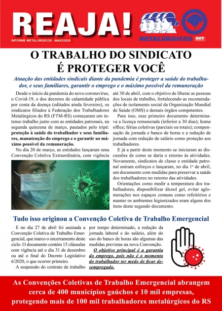 Informativo especial da FTM-RS celebra Convenções Coletivas que protegem a categoria