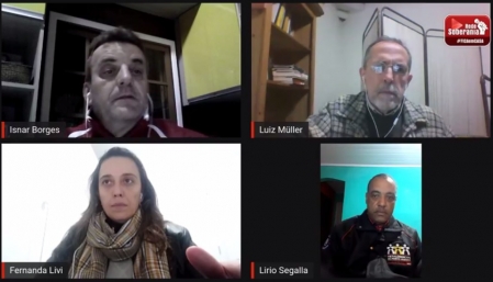 Os ataques aos trabalhadores em meio a pandemia foram tema da live da Rede Soberania