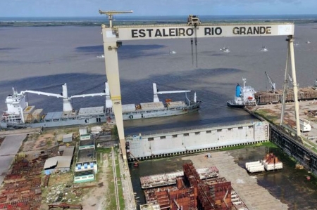 Construção de navio em Rio Grande pode de gerar 5 mil novos postos de trabalho