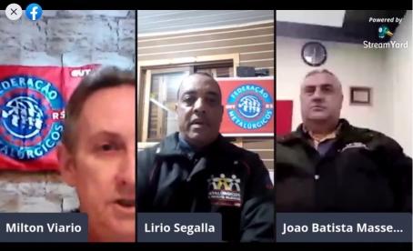 Campanha salarial dos metalúrgicos da CUT-RS é lançada em live