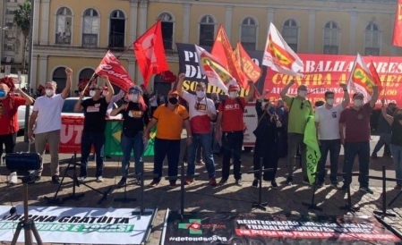 Atos de 1º de Maio no RS defendem vida, vacina, emprego, renda, solidariedade e fora Bolsonaro