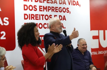 Para fazer a contrarreforma trabalhista é preciso mudar o Congresso, diz Lula na CUT   