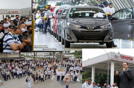 Toyota fechará fábrica de São Bernardo. Irresponsável, diz SMABC