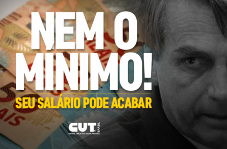 Com Bolsonaro, salário mínimo perde poder de compra pela primeira vez desde 1994