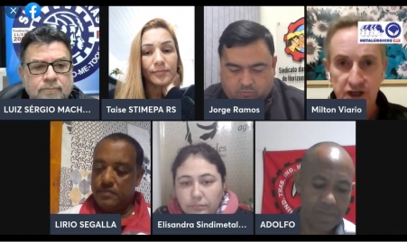 Patronal quer parcelar o INPC. Em live, trabalhadores dizem não