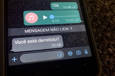 Sem legislação sobre o tema, demissão por WhatApp se tornou comum após pandemia