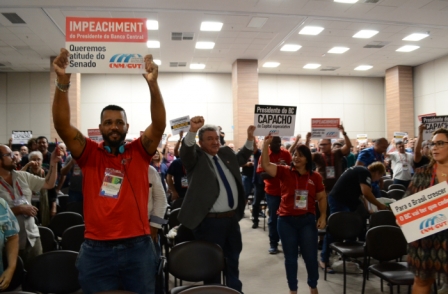 Em Congresso, metalúrgicos da CUT pedem impeachment do presidente do Banco Central