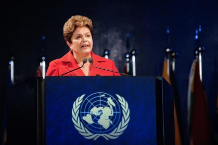 Dilma cobra de países ricos financiamento do desenvolvimento sustentável nos países mais pobres