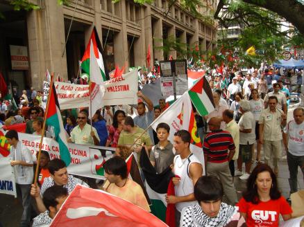 Manifestação Contra Genocídio Na Faixa De Gaza Reúne Mil Pessoas Na Capital