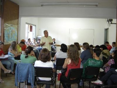 Educadores Do Projovem Urbano Debatem O Trabalho Na Pespectiva Da Organização